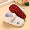 Baby Boy Geometric Pattern Velcro Strap Shoes