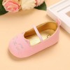 Baby Girl Cartoon Cat Pattern Elastic Band Shoes