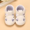 Baby Boy Geometric Pattern Velcro Strap Shoes