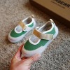 kids boutique wholesale Solid color Velcro Canvas Shoes 