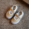 kids boutique wholesale Solid color Velcro Canvas Shoes 