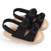 Baby Bow Decor Striped Magic Tape Sandals Children Shoes