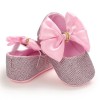 Baby Girls Bow Sequins Magic Tape Princess Shoes Children Shoes