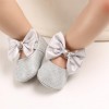 Baby Girls Bow Sequins Magic Tape Princess Shoes Children Shoes