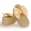 Baby Girls Bow Sequins Magic Tape Princess Shoes Children Shoes