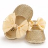 Baby Girls Bow Sequins Magic Tape Princess Shoes Children Shoes