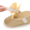 Baby Girls Bow Sequins Magic Tape Princess Shoes Children Shoes