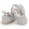 Baby Girls Bow Sequins Magic Tape Princess Shoes Children Shoes