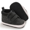 Baby Boys Canvas Magic Tape Solid Sneakers Toddlers Canvas Shoes