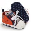 Baby Unisex Cartoon Lace Up Casual Sneakers Baby Boys Winter Shoes