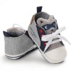 Baby Unisex Cartoon Lace Up Casual Sneakers Baby Boys Winter Shoes