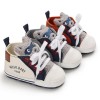 Baby Unisex Cartoon Lace Up Casual Sneakers Baby Boys Winter Shoes