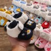 Baby Boys Cartoon Magic Tape Fur Warm Shoes Cheap Kid Shoes 