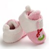 Baby Girls Cartoon Magic Tape Fur Warm Shoes Girls Shoes 