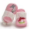 Baby Girls Cartoon Magic Tape Fur Warm Shoes Girls Shoes 