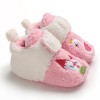 Baby Girls Cartoon Magic Tape Fur Warm Shoes Girls Shoes 