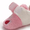 Baby Girls Cartoon Magic Tape Fur Warm Shoes Girls Shoes 