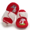 Baby Girls Cartoon Magic Tape Fur Warm Shoes Girls Shoes 