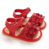 Baby Girls Glitter Magic Tape Layered Sandals Baby Shoes vendors