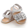 Baby Girls Glitter Magic Tape Layered Sandals Baby Shoes vendors