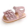 Baby Girls Glitter Magic Tape Layered Sandals Baby Shoes vendors