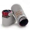 Baby Boys High Top Plaid Magic Tape Sneakers Toddler Shoes