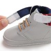 Baby Boys High Top Plaid Magic Tape Sneakers Toddler Shoes