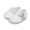 Baby Non-Slip Color Block Lace Up Sneakers Cheap Kid Shoes 