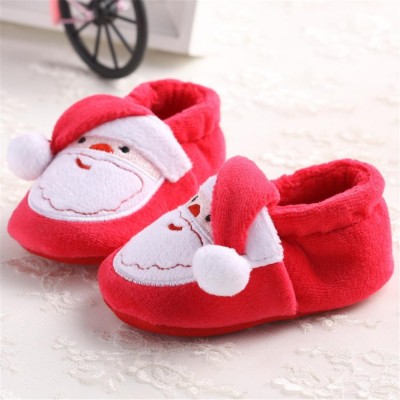 Baby Girls Santa Clous Christmas Casual Shoes