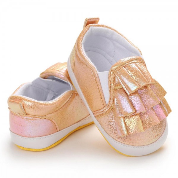 Baby Girls Slip Ons Soft Sole Toddler Shoes 