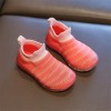 Baby Boys Striped Sock Slip On Flat Shoes