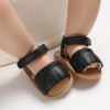 Baby Girls Tassel Magic Tape Open Toe Buckle Sandals Girls Shoes 