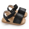 Baby Girls Tassel Magic Tape Open Toe Buckle Sandals Girls Shoes 