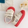 wholesale boys clothing Toddler Color-Block Velcro Canvas Shoes 